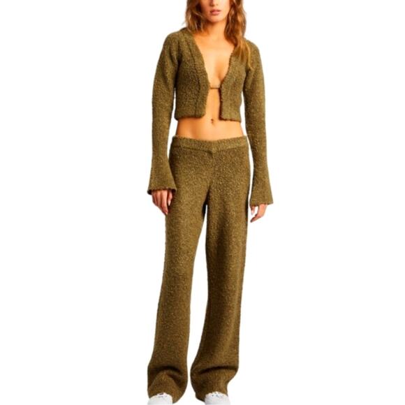 Ser.O.Ya – Sunni Boucle Pant - Fort Greene - Size XXS - Picture 5 of 12